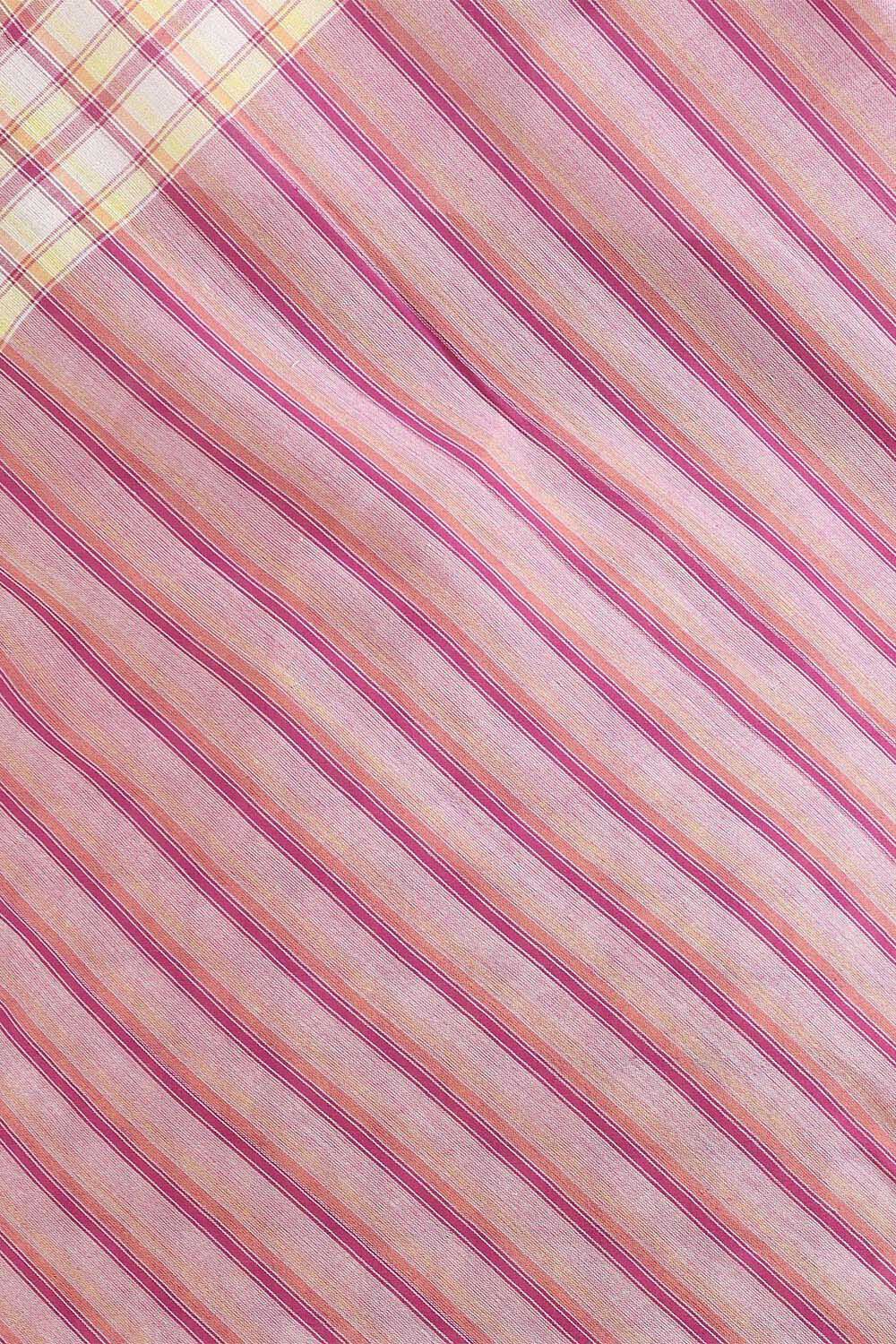 Offwhite Pure Cotton Bengal Saree image number null