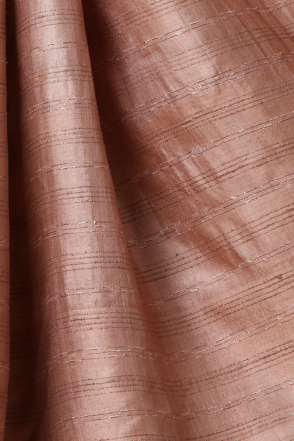 Brown Pure Pure Tussar Woven Saree image number null