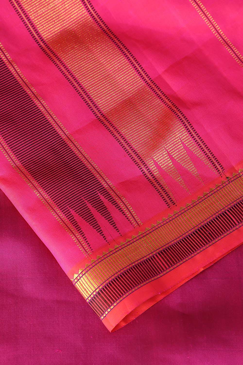 Pink Pure Silk Kanjivaram Saree image number null