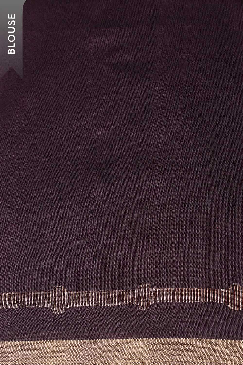 Blue Bengal Pure Cotton Jamdani Saree image number null