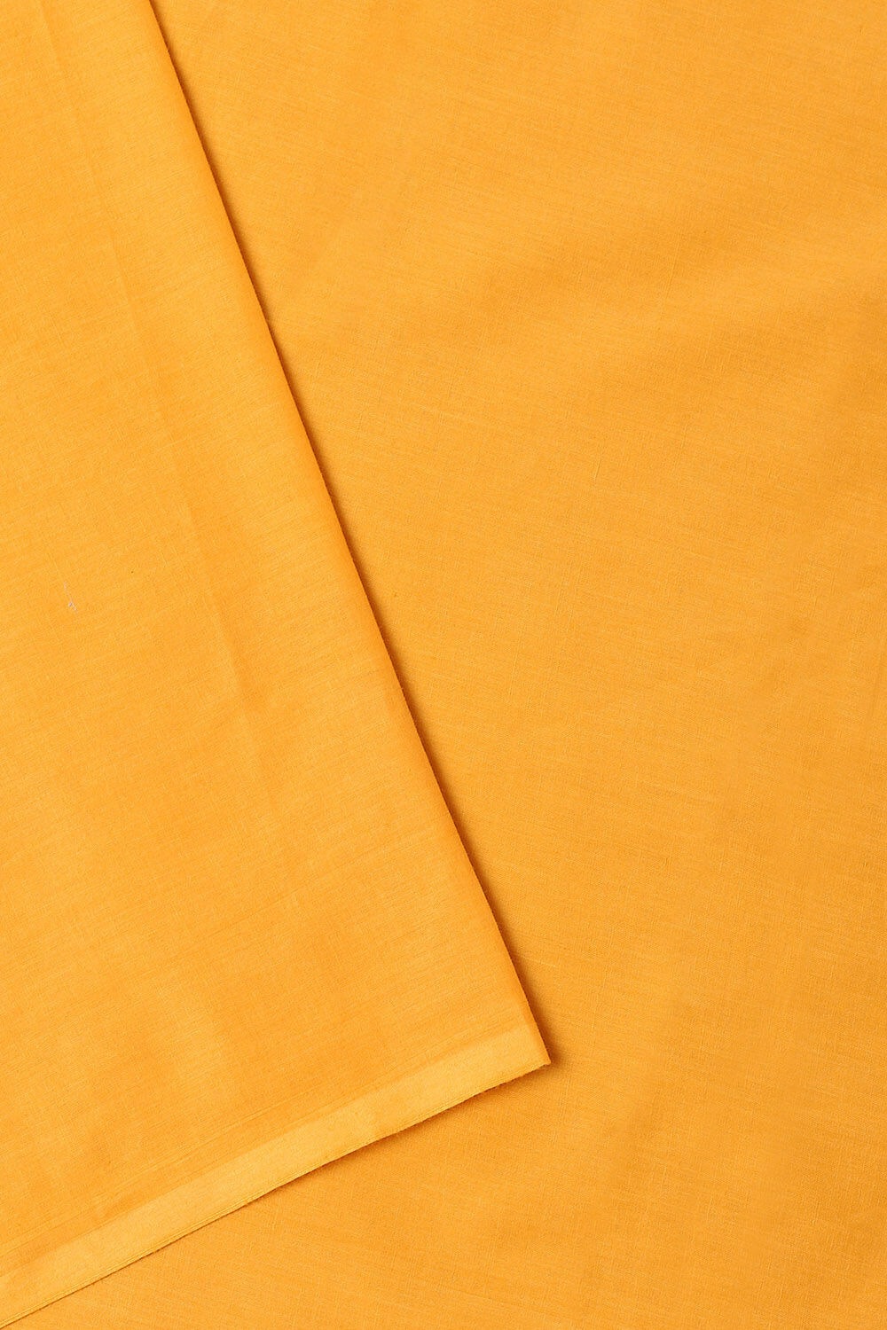 Yellow Silk Cotton Woven Unstitched Suit Set image number null