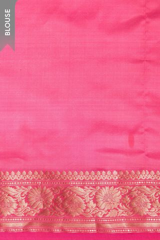 Light Pink Silk Viscose Cutwork Banarasi Saree thumbnail image number null