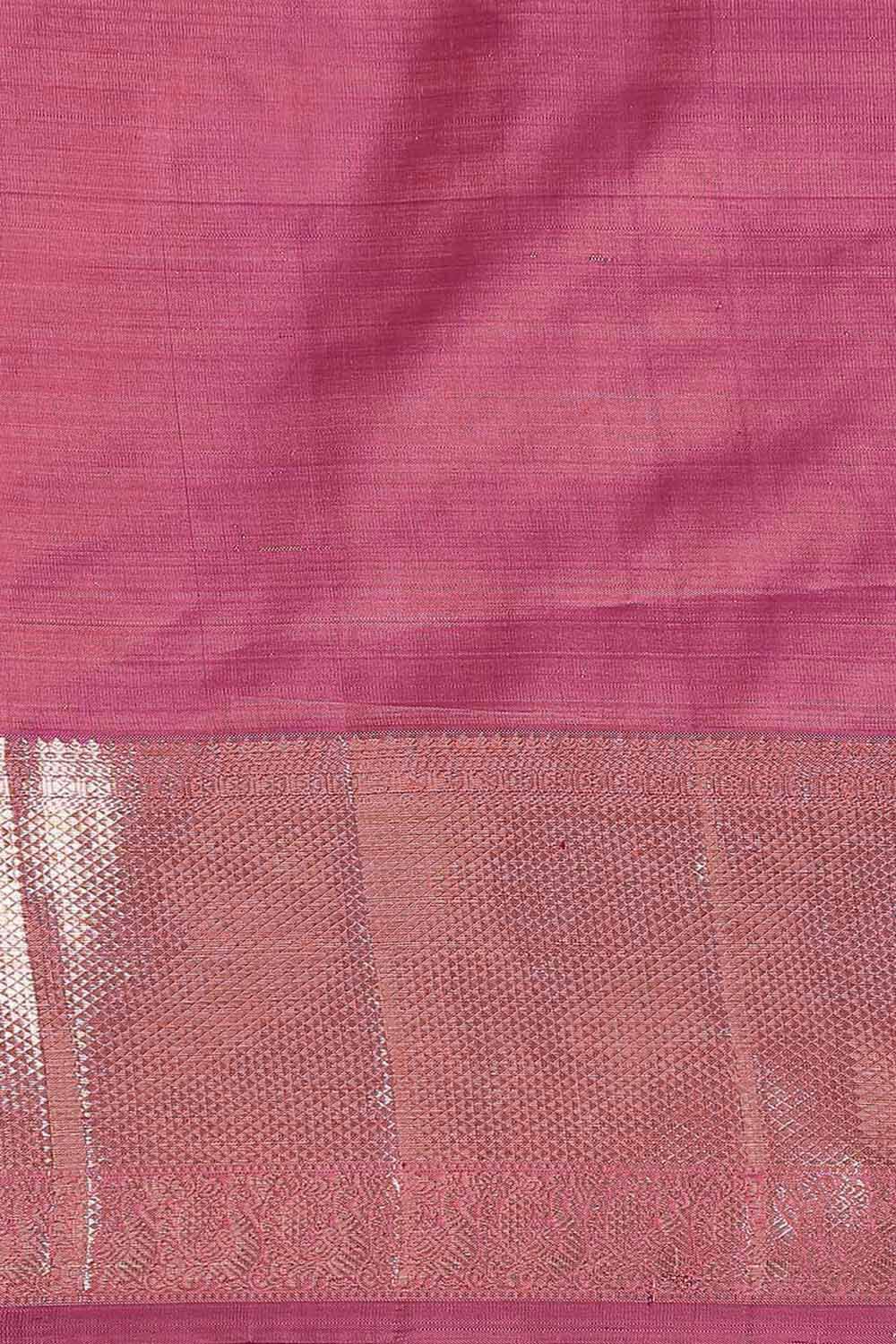 Orange Pure Silk Kanjivaram Saree image number null