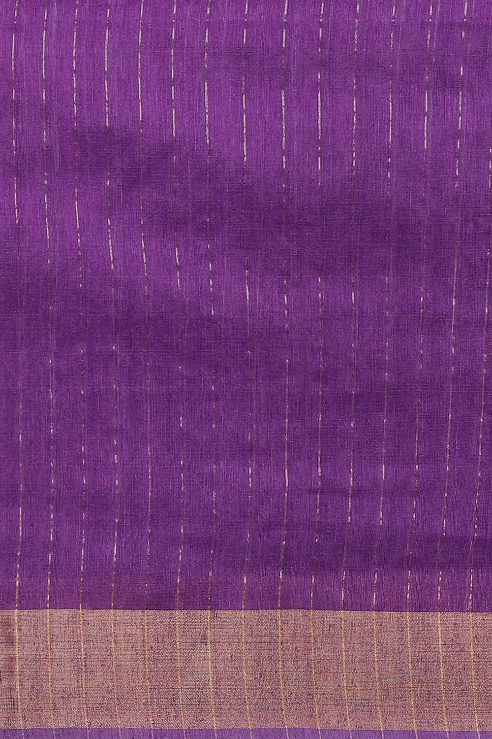 Violet Pure Silk Vanya Bengal Saree image number null