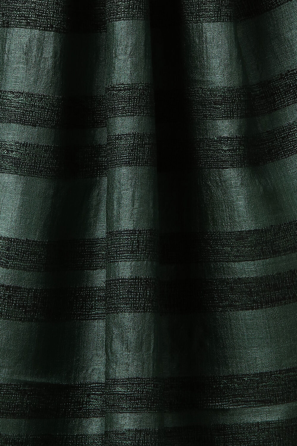 Green Pure Tussar Silk Woven Saree image number null