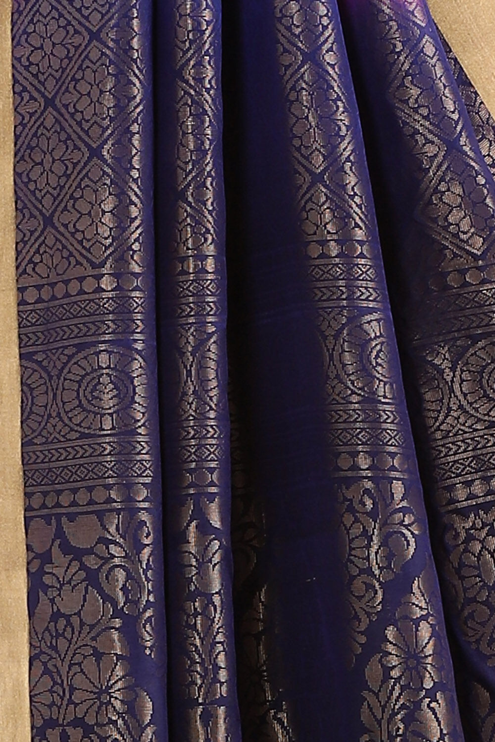 Violet Pure Soft Silk Saree image number null