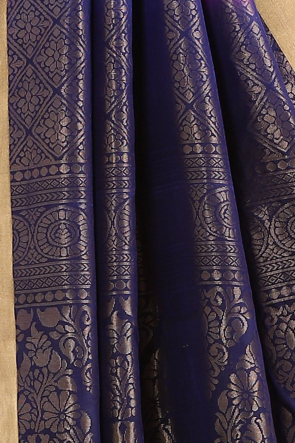 Violet Pure Soft Silk Saree image number null