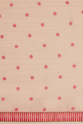 Light Pink Pure Silk Cotton Digital Printed Saree thumbnail image number null