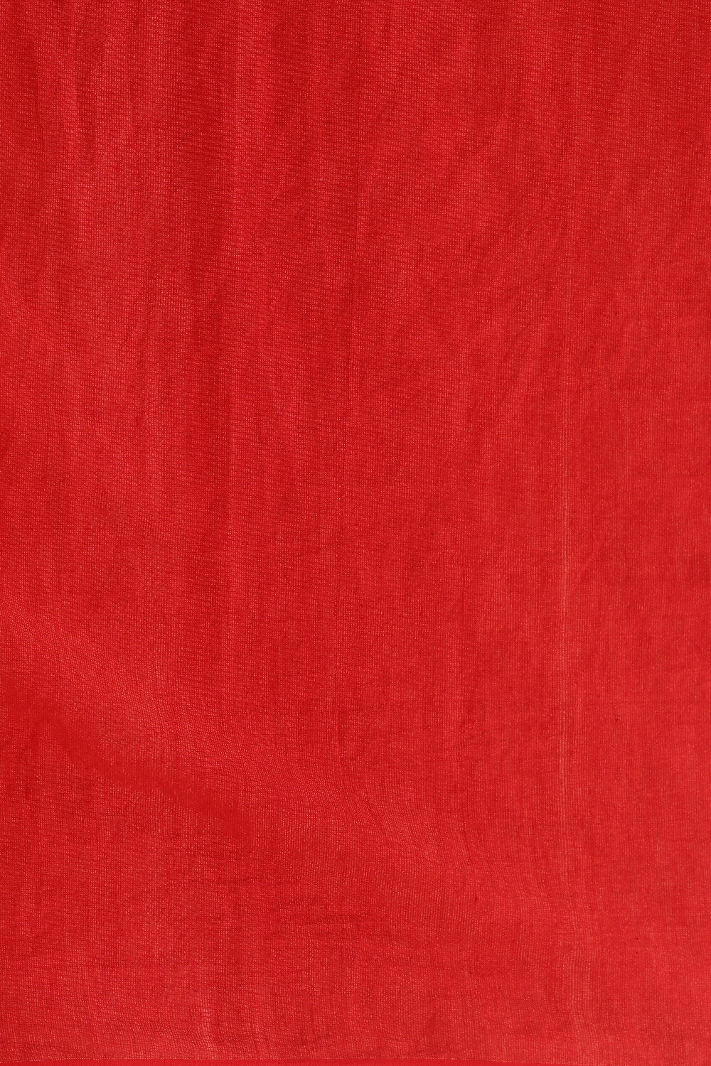 Red Applique Pure Cotton Bengali Saree image number null