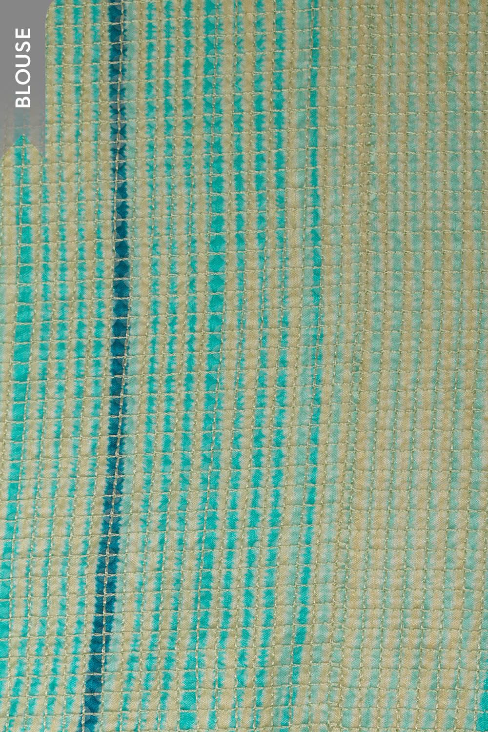 Light Blue Woven Viscose Tissue Saree image number null