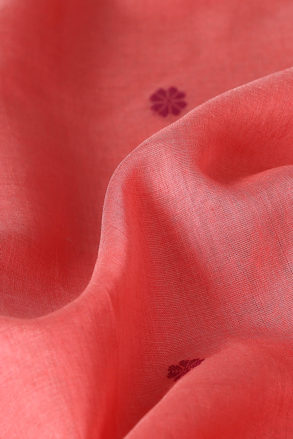 Pink Pure Silk Cotton Maheswari Saree image number null