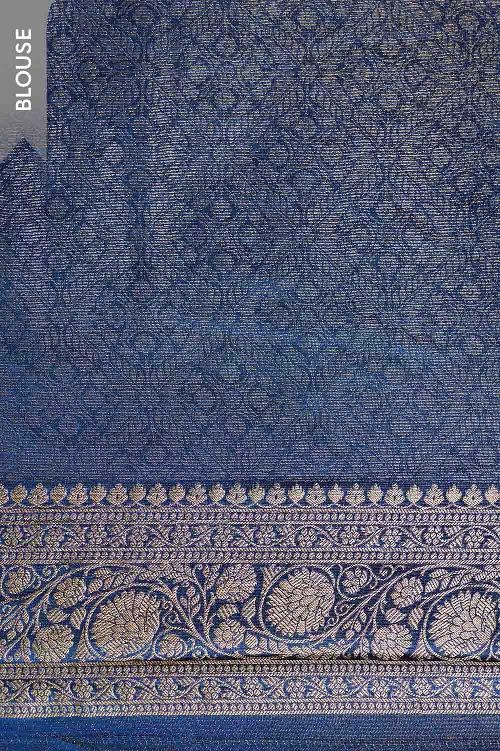 Blue   Woven Viscose Tissue Saree image number null
