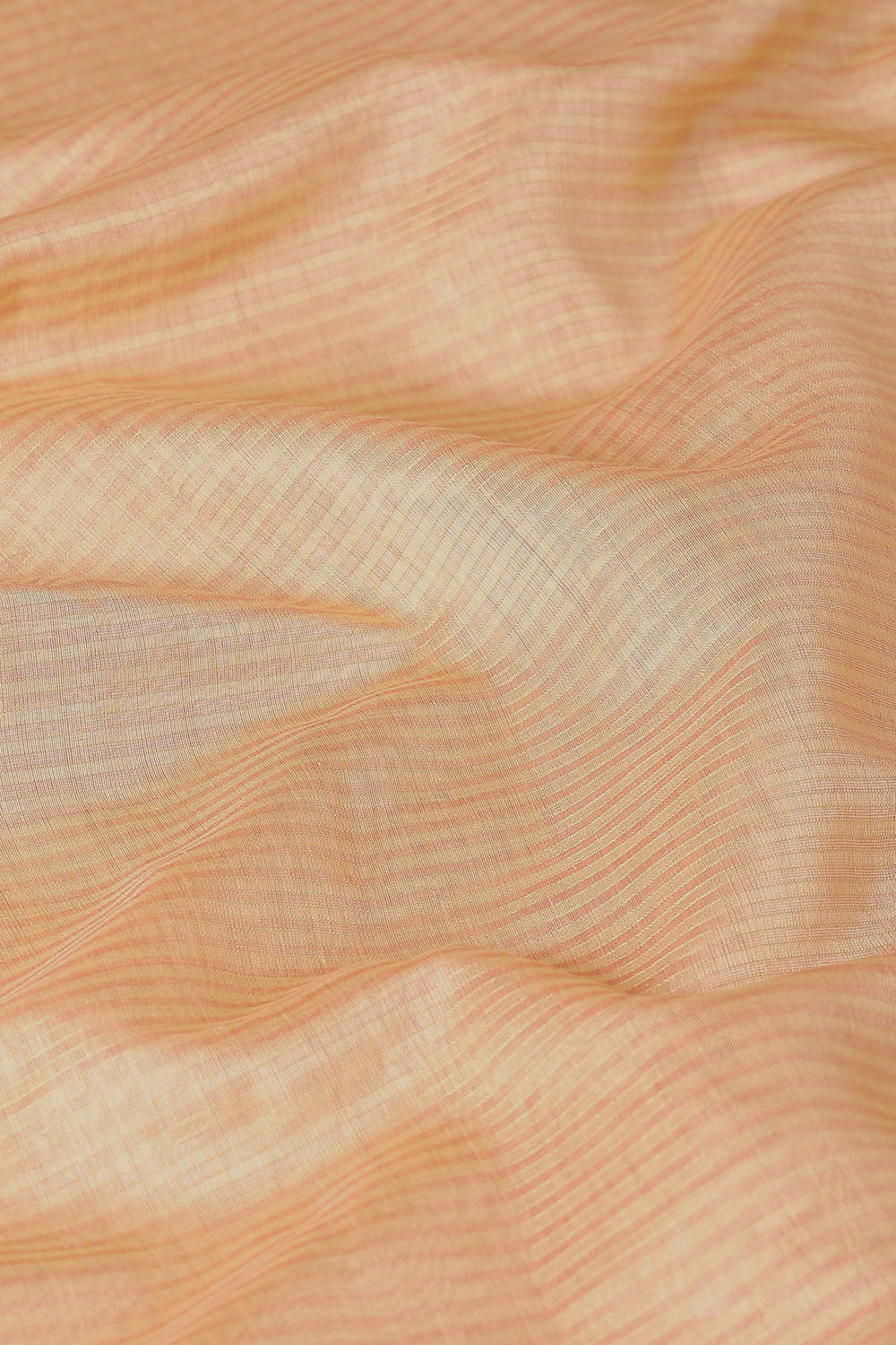 Beige Pure Cotton Tissue Maheswari Saree image number null