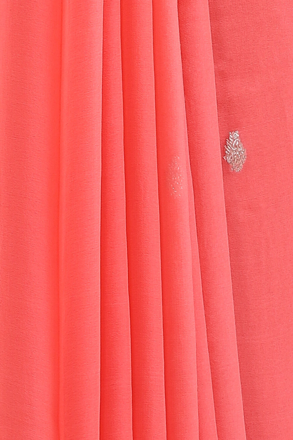Light Pure Pink Georgette Banarasi Saree image number null