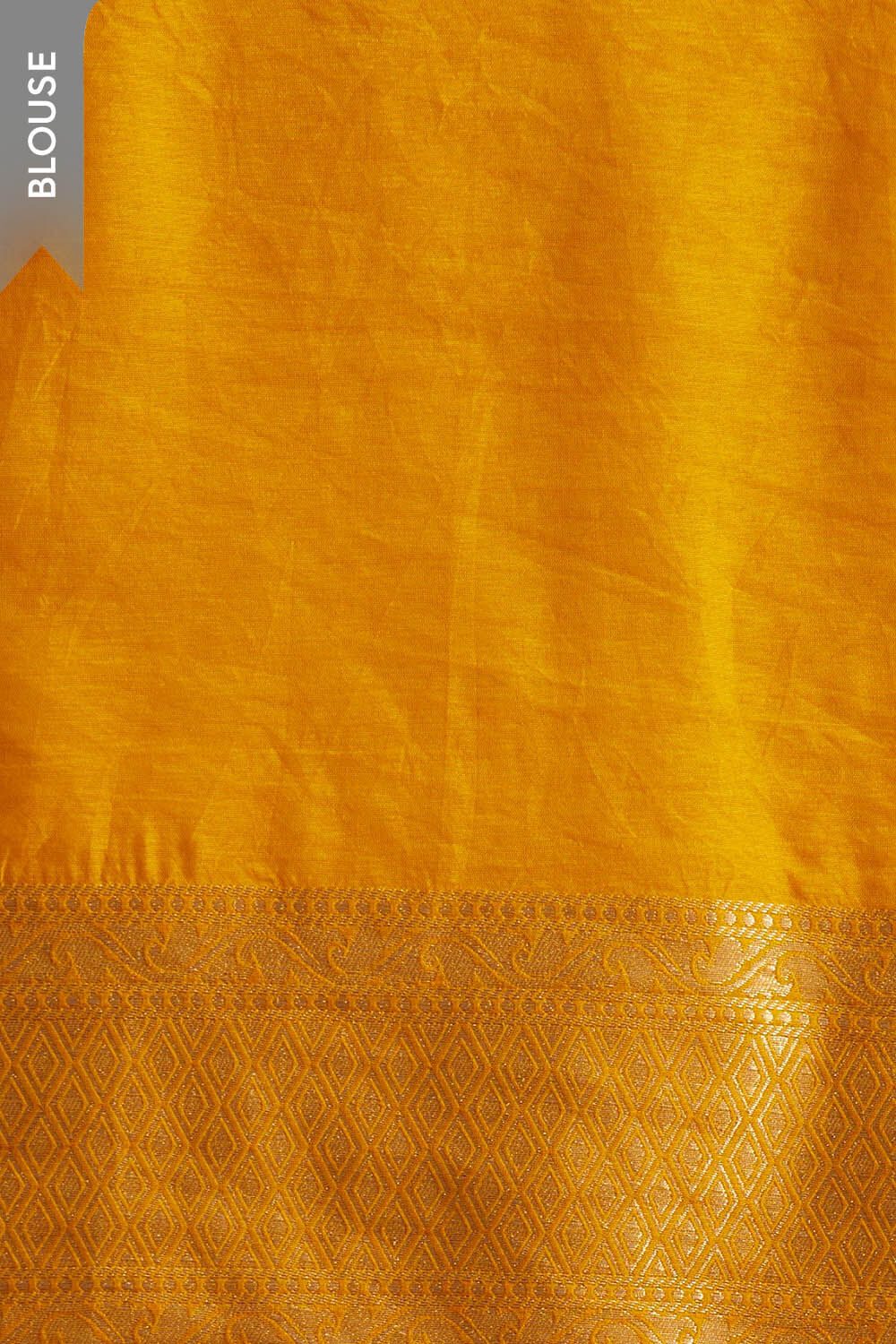 Yellow Woven Viscose Luxe Saree image number null