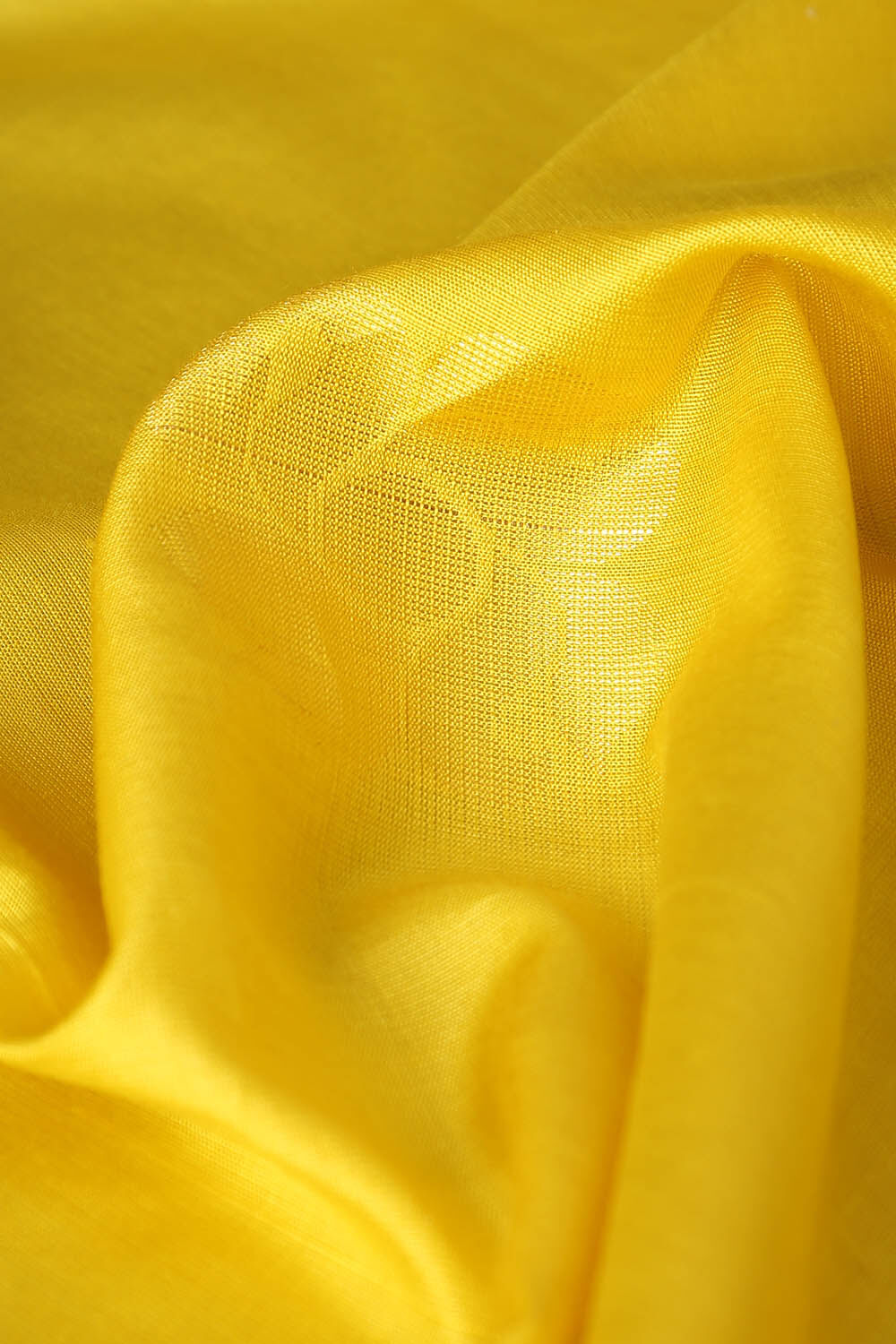 Yellow Pure Silk Tencel South Saree image number null