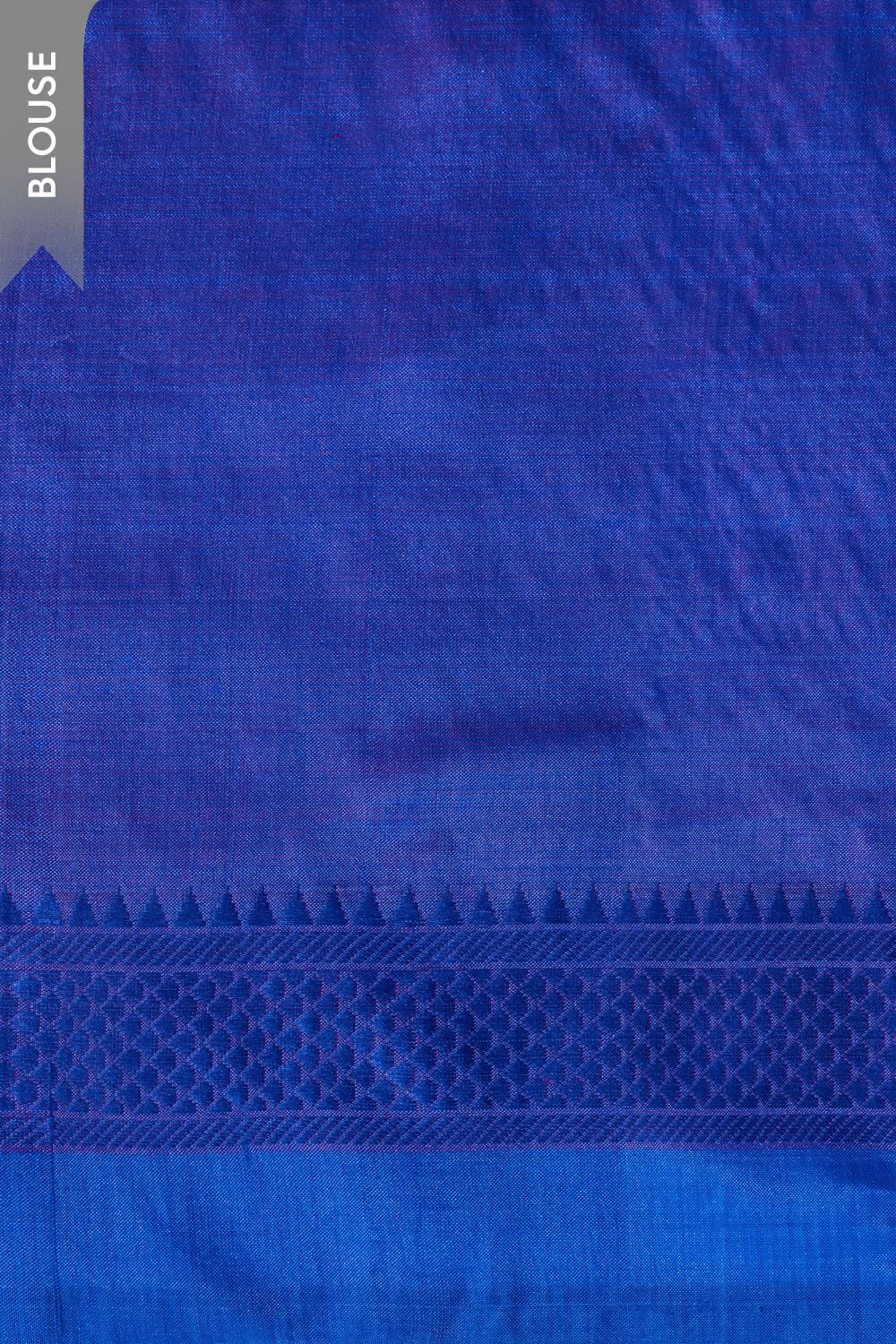 Red Pure Silk Woven Bishnupur Saree image number null