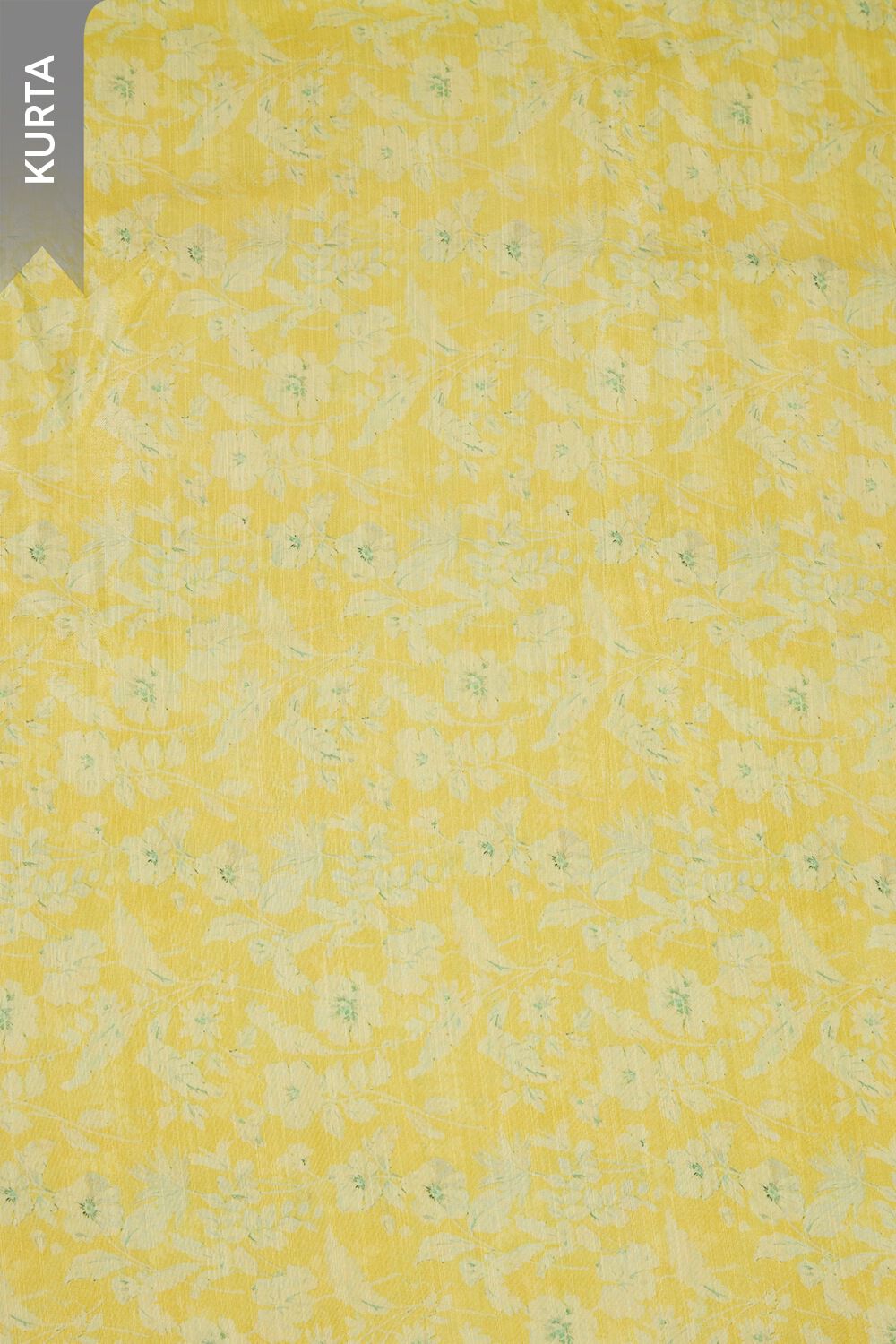 Light Yellow Printed Viscose Unstitched Suit Set image number null