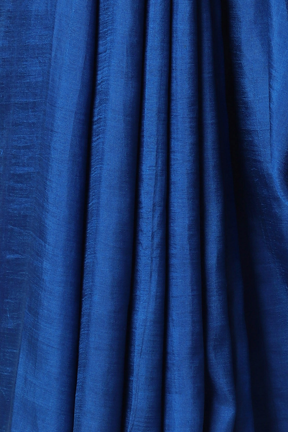 Blue Pure Silk Hand Painted Saree image number null