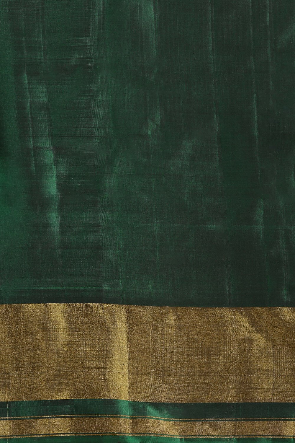 Dark Green Pure Silk Rajkot Patola Ikat Saree image number null