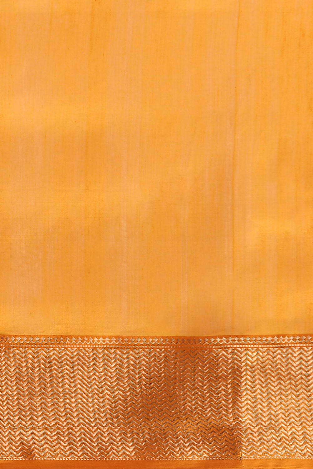 Yellow Pure Silk Cotton Maheswari Saree image number null