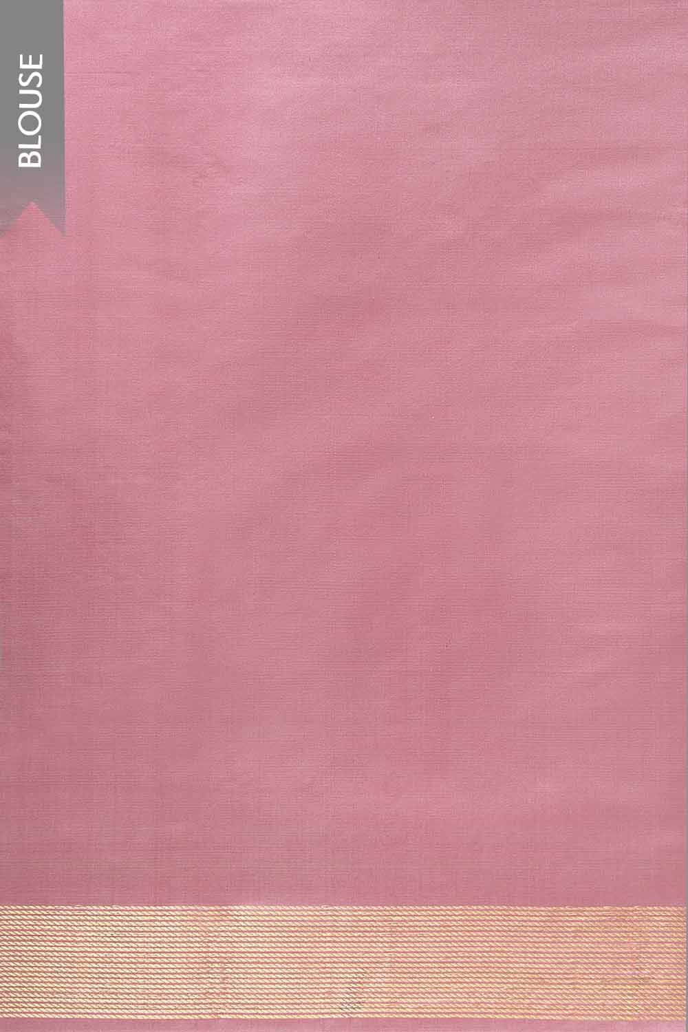 Light Pink Pure Silk Kadwa Banarasi Saree image number null