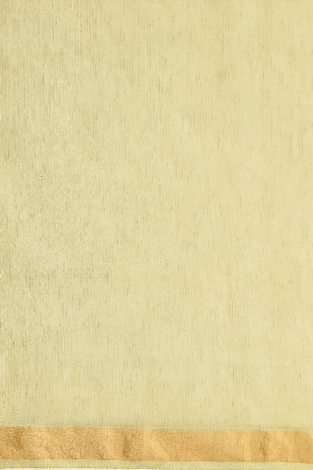 Light Green Bhagalpur Pure Silk Linen Embroidered Saree image number null