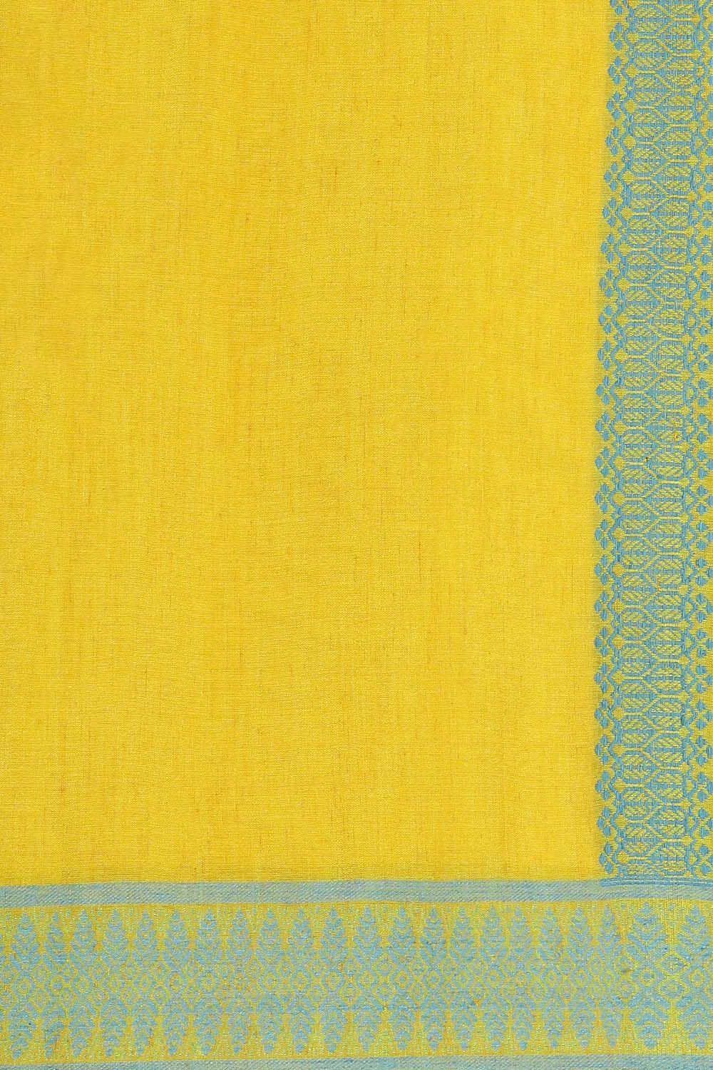 Yellow Modal Eri Assam Saree image number null