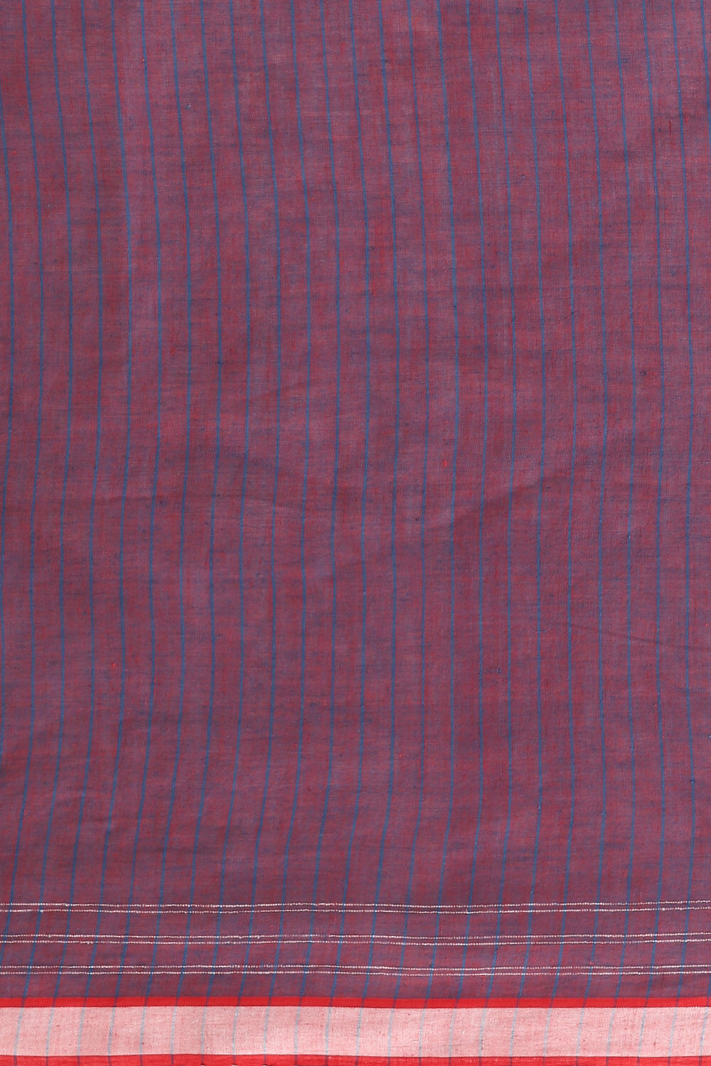 Blue Pure Cotton Jamdani Saree image number null