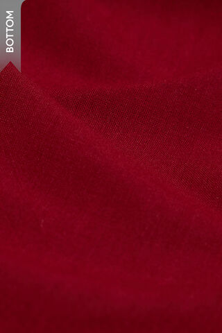 Dark Red Lambani Embroidered Pure Cotton Unstitched Suit Set thumbnail image number null