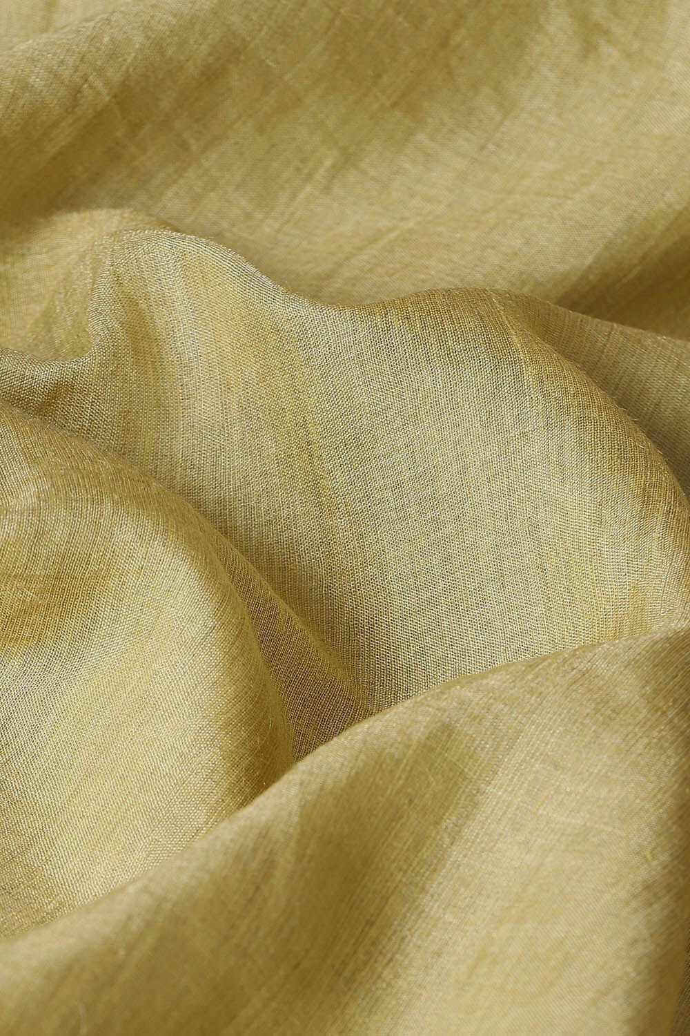 Light Yellow Pure Tussar Silk Bhagalpuri Saree image number null