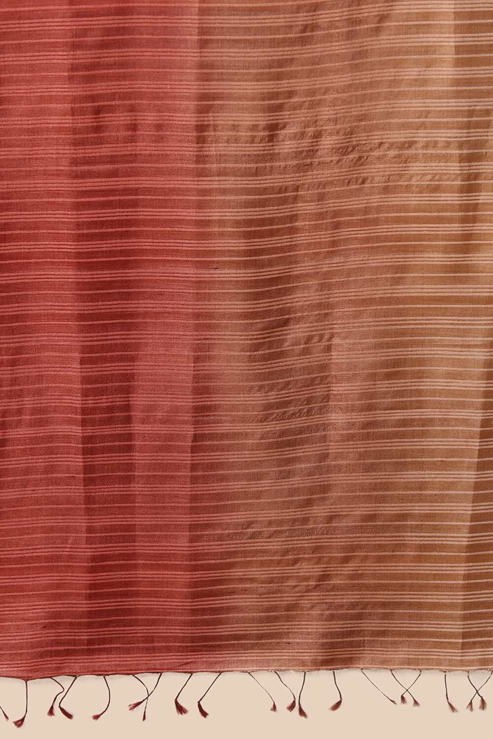 Multicolored Pure Tussar Woven Saree image number null