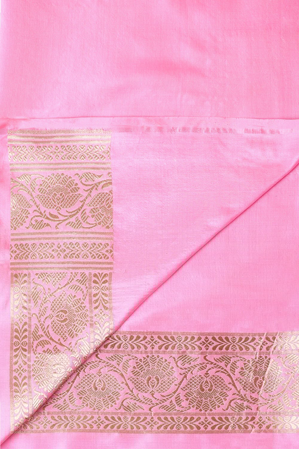 Light Pink Pure Silk Banarasi Saree image number null