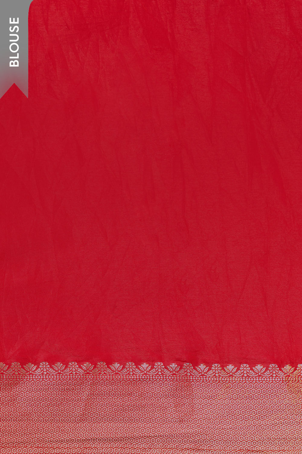 Red Woven Design Viscose Saree image number null