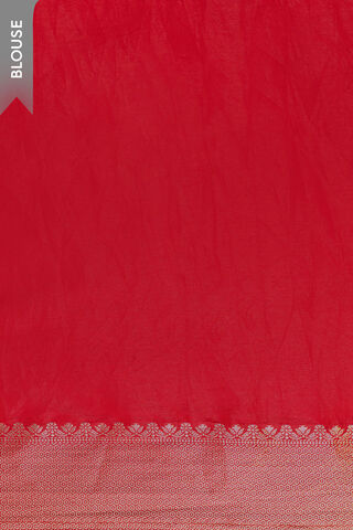 Red Woven Design Viscose Saree thumbnail image number null