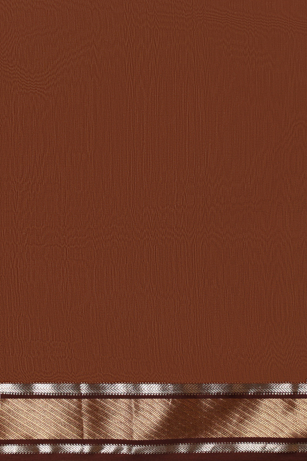 Orange Woven Pure Silk Cotton Maheshwari Saree image number null
