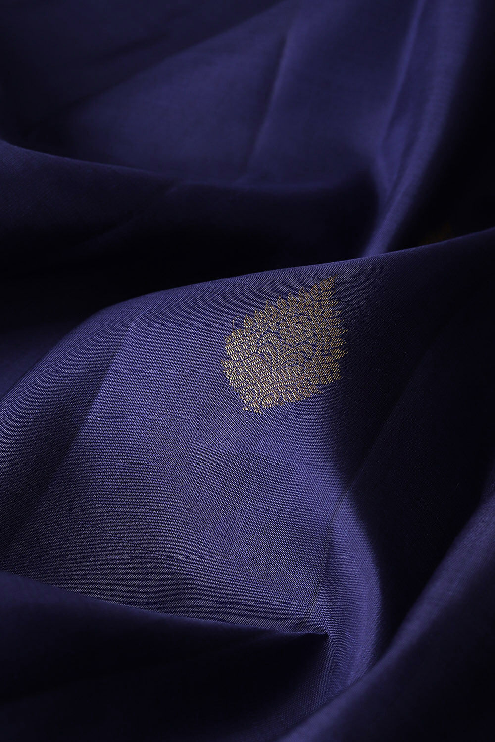 Blue Pure Silk Kanjivaram Saree image number null