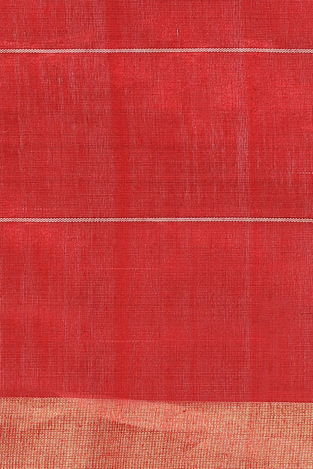 Red Pure Tussar Silk Bhagalpuri Saree image number null