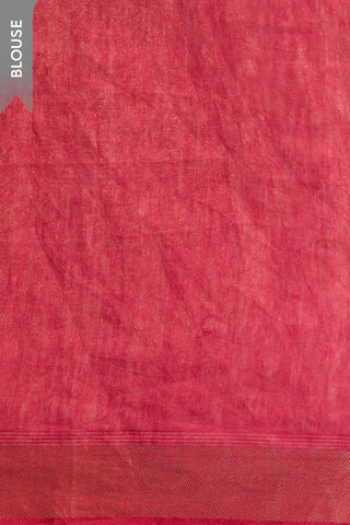 Dark Pink Tissue Lyocell Linen Embroidered Saree thumbnail image number null
