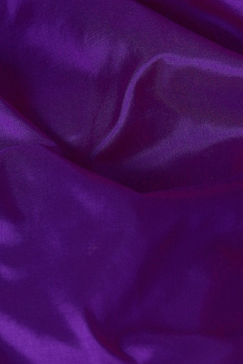 Purple Pure Silk Banarasi Saree image number null