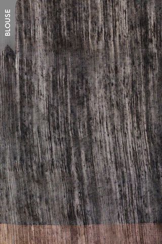 Black Bengal Pure Silk Vanya Jamdani Saree thumbnail image number null