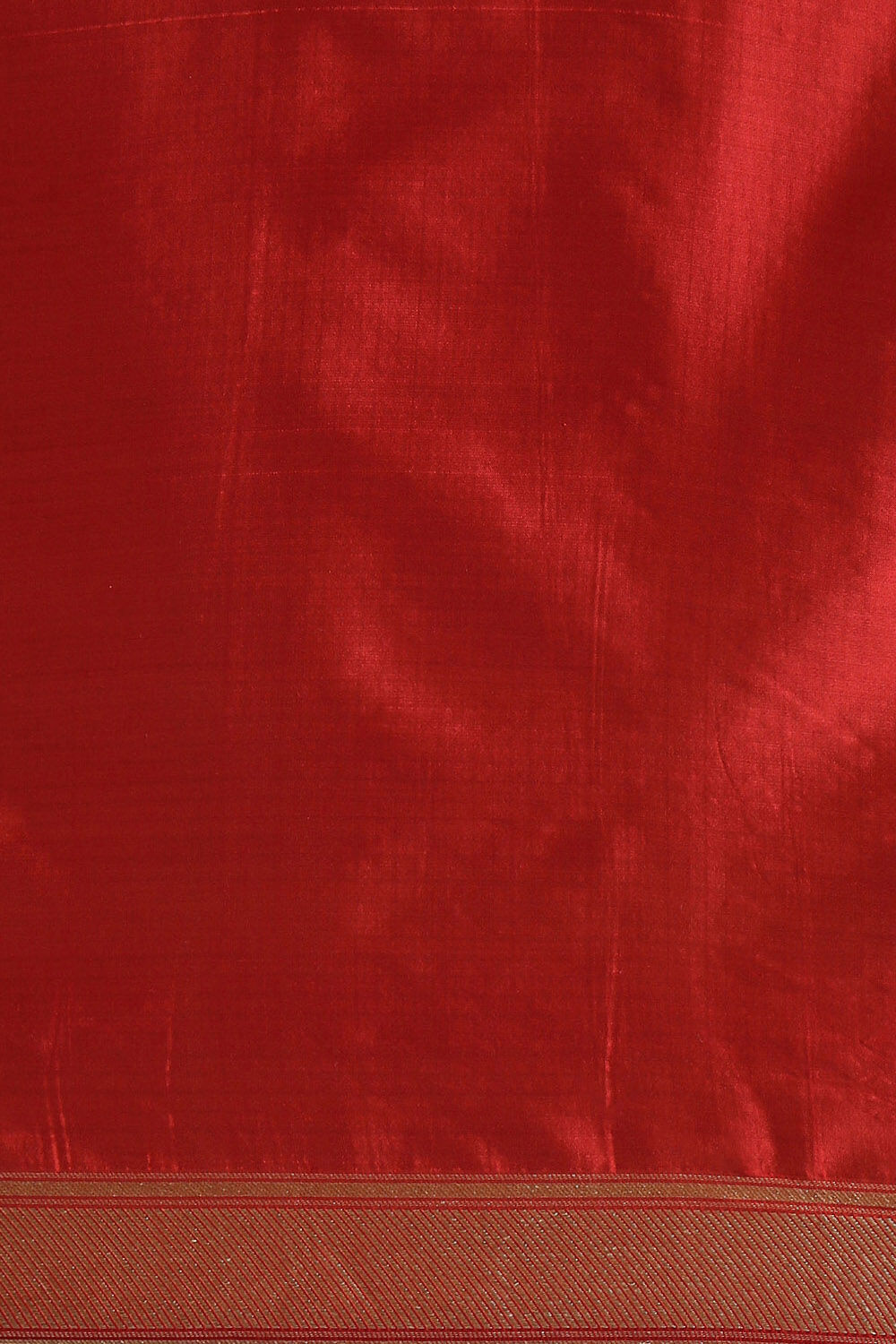 Dark Red Pure Silk Banarasi Saree image number null