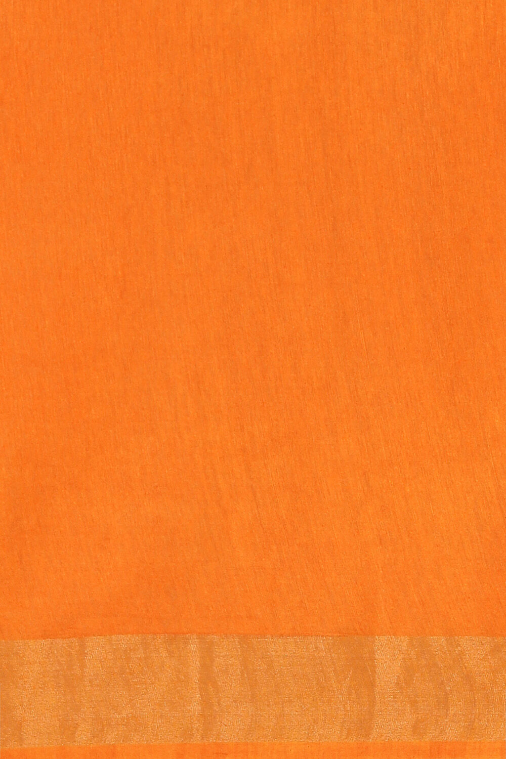 Orange Pure Silk Tussar Bhagalpuri Saree image number null