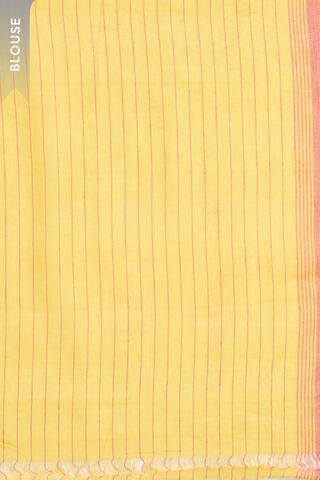 Yellow Bengal Pure Cotton Jamdani Saree thumbnail image number null