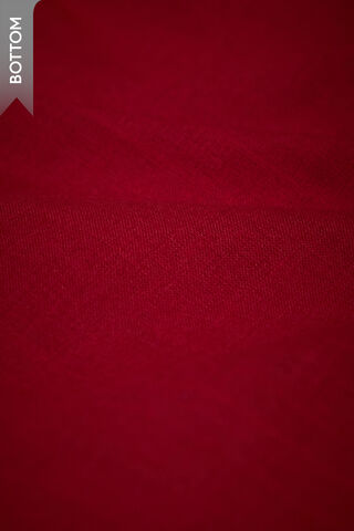Red Block Printed Pure Cotton Unstitched Suit Set thumbnail image number null