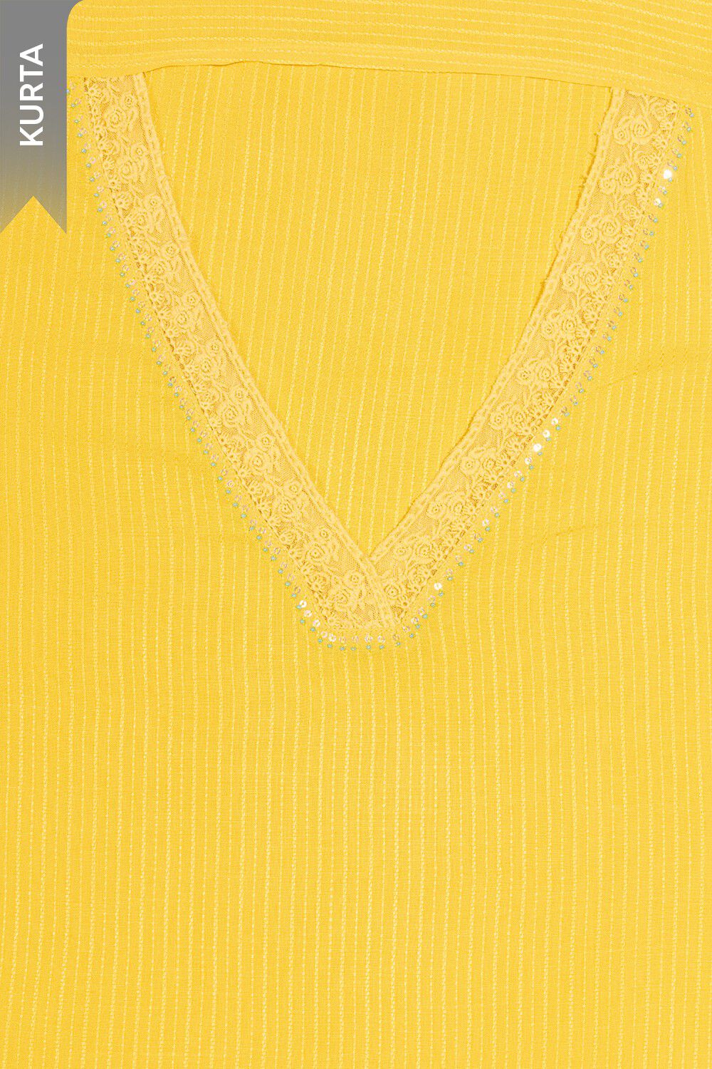 Yellow Pure Cotton Embroidered Unstitched Suit Set image number null