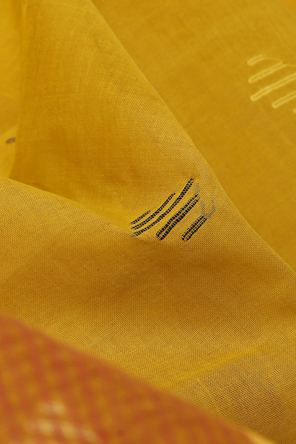 Light Pure Green Cotton Bengal Saree image number null
