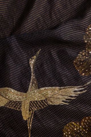 Beige Pure Silk Cotton Embroidered Saree thumbnail image number null