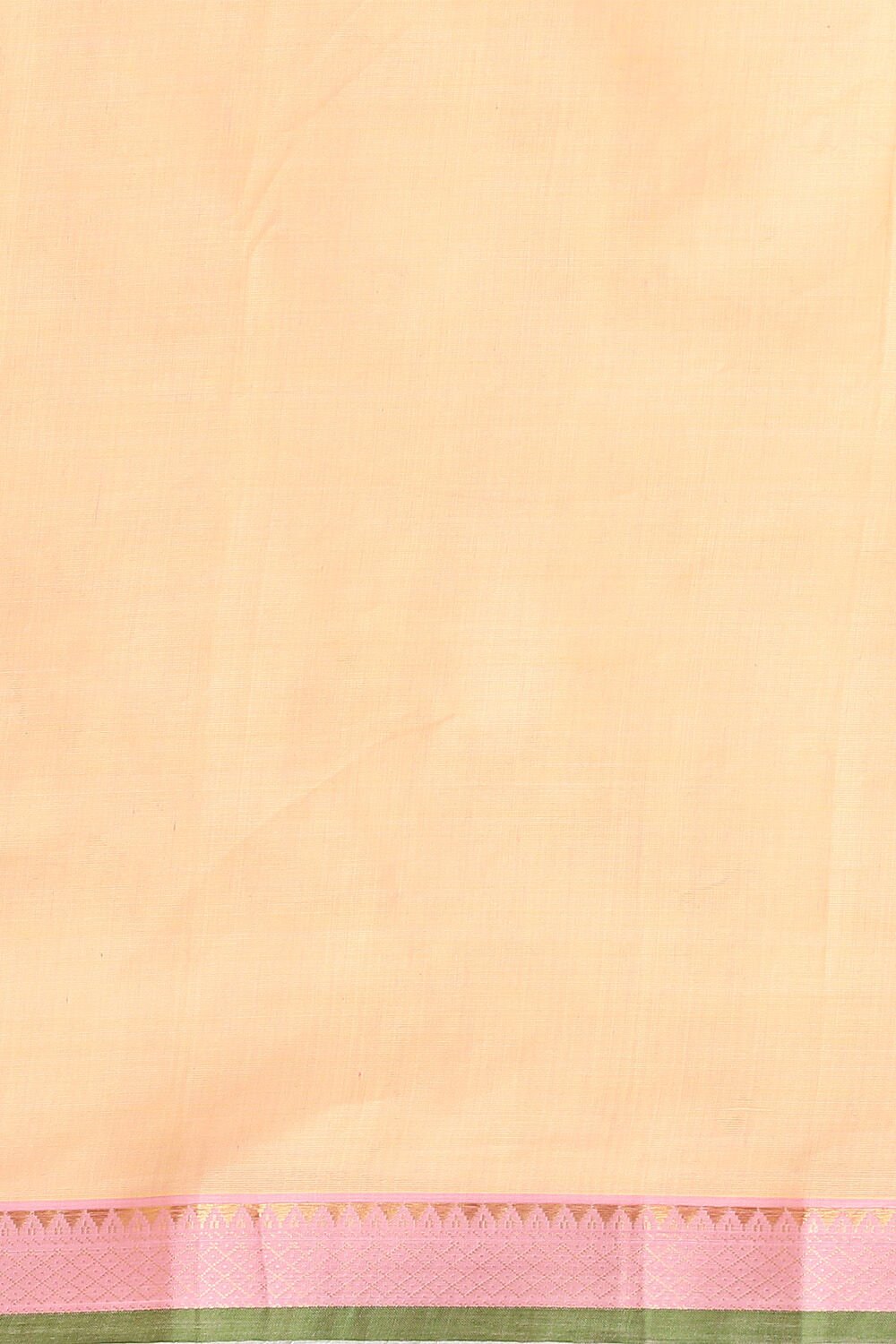 Orange Pure Cotton South Saree image number null