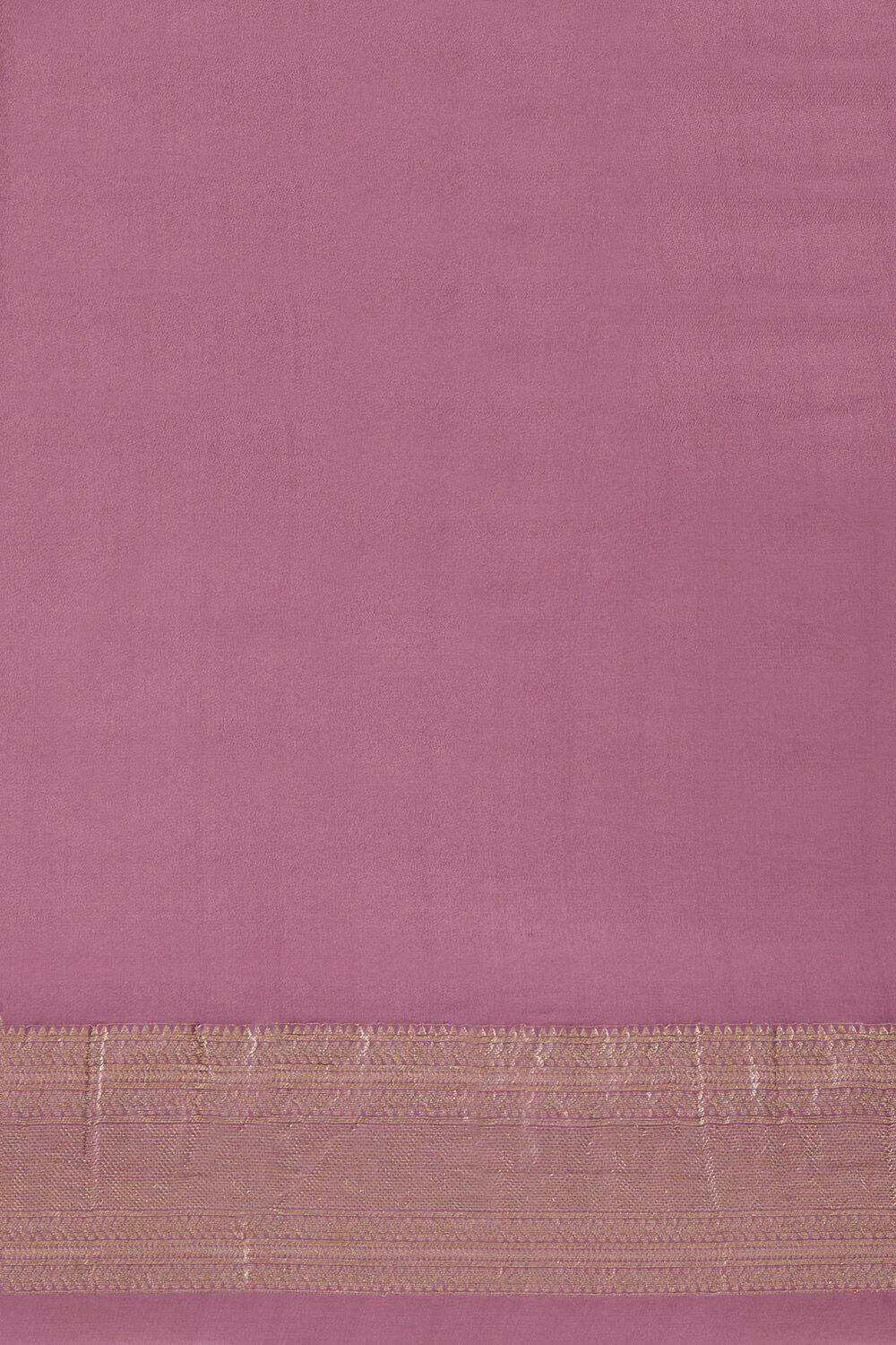 Light Violet Pure Crepe Woven Saree image number null
